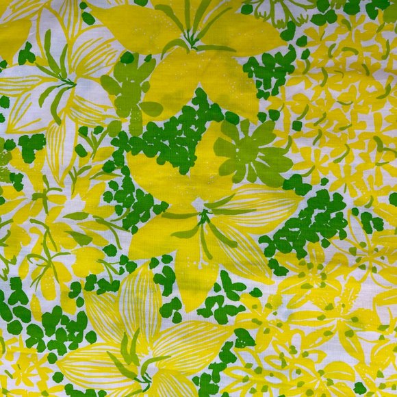 Adorable 1960s Lilly Pulitzer " The Lilly " Ruffled Maxi Dress Vintage Size 12 - Picture 13 of 13